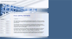 Desktop Screenshot of pagcapital.com