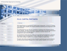Tablet Screenshot of pagcapital.com